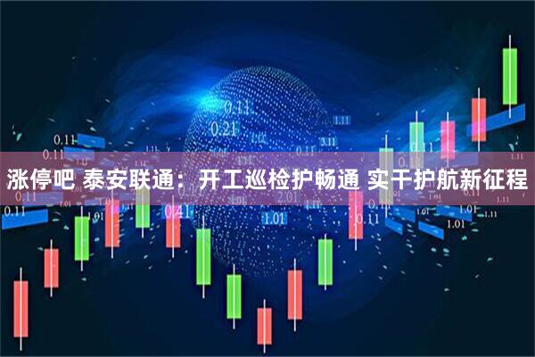 涨停吧 泰安联通：开工巡检护畅通 实干护航新征程
