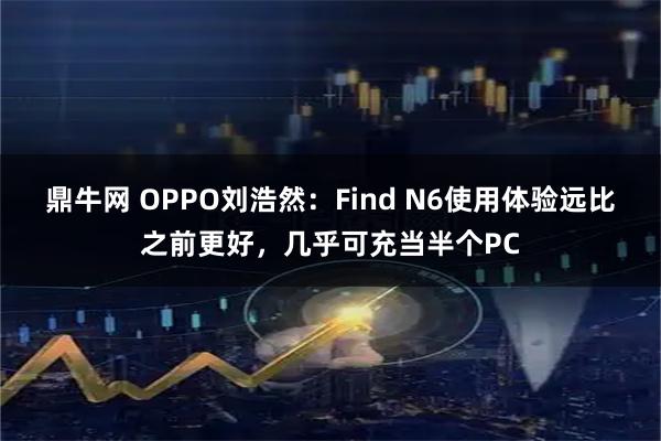 鼎牛网 OPPO刘浩然：Find N6使用体验远比之前更好，几乎可充当半个PC