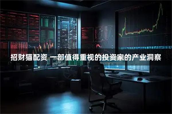 招财猫配资 一部值得重视的投资家的产业洞察